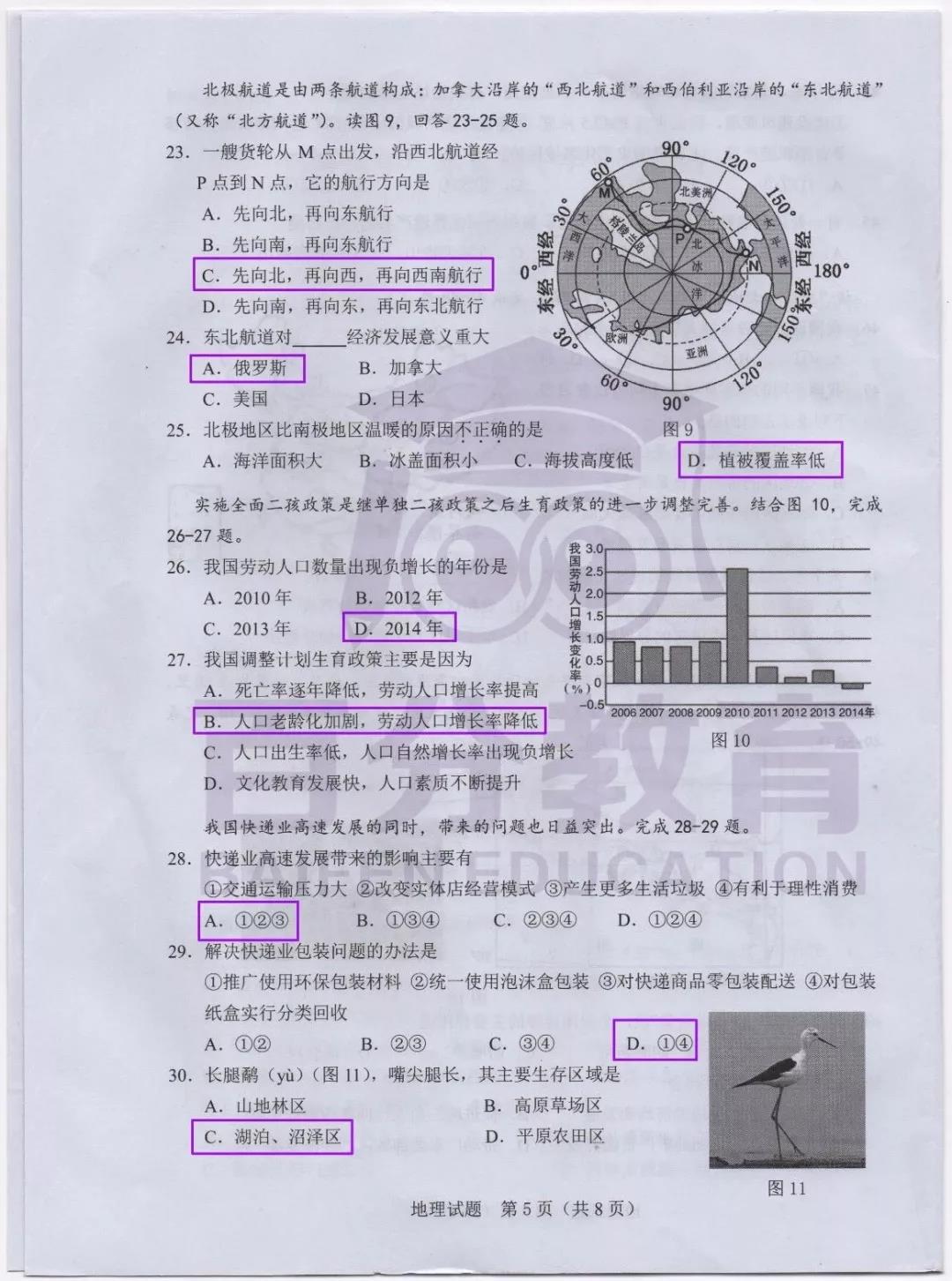 地理試題