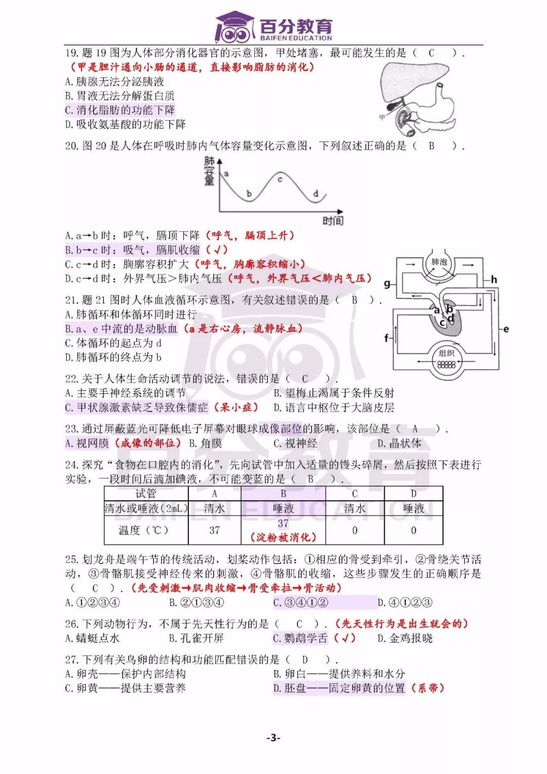 生物試題